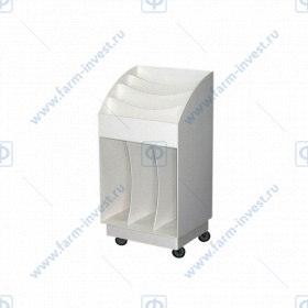 Кассетница для хранения радиографических кассет КХРКН-П передвижная Кассетница для хранения радиографических кассет КХРКН-П передвижная