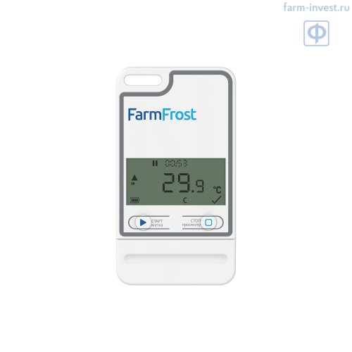 Терморегистратор многоразовый 6-ти пороговый FarmFrost LOG M-3.3 с функцией настройки через ПО и измерением влажности (36 мес., -40…+70°С)