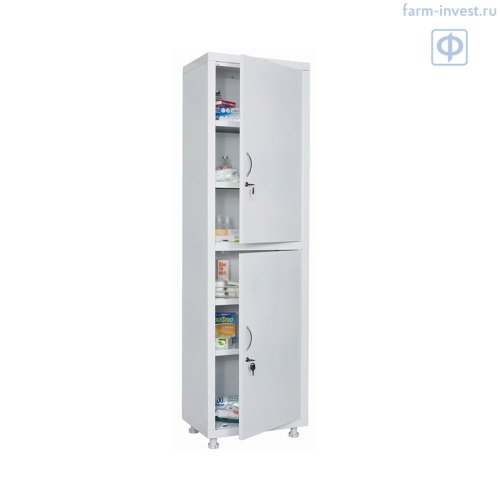 Шкаф медицинский ПРОМЕТ HILFE МД 1 1657/SS для хранения медикаментов